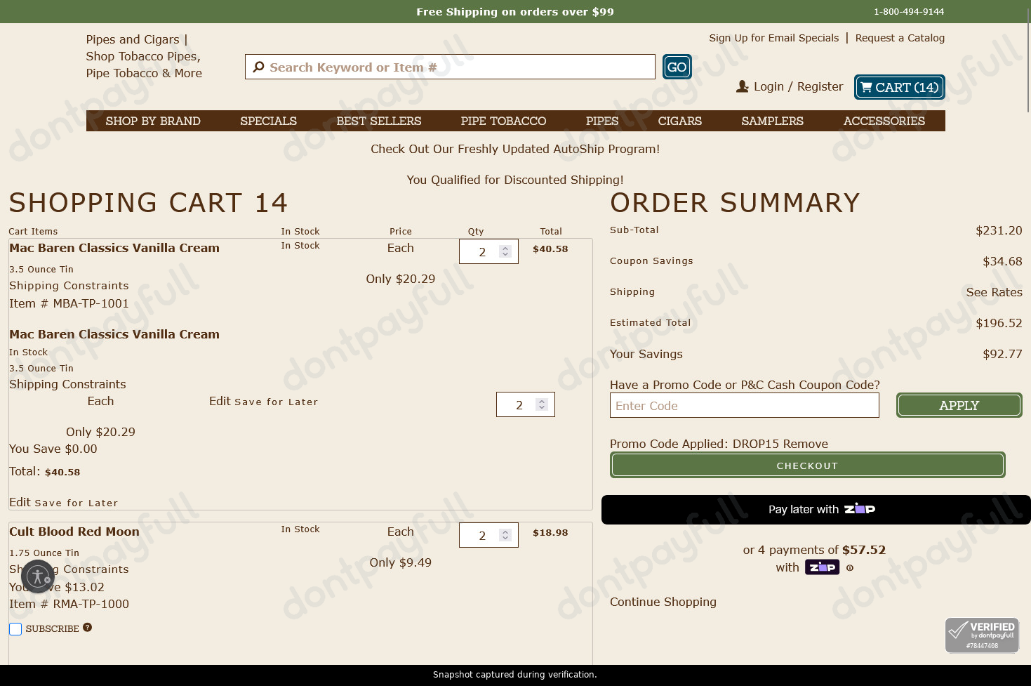 tobacco stock discount codes 25% Off Motorwear July 2026 Tobacco Stock Promo Codes -