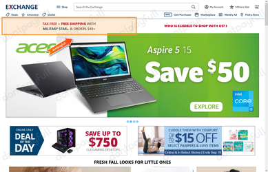 50% Off AAFES Exchange Promo Codes, Coupon Codes