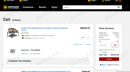 $20 Off Northern Tool Promo Code, Coupons - June 2025