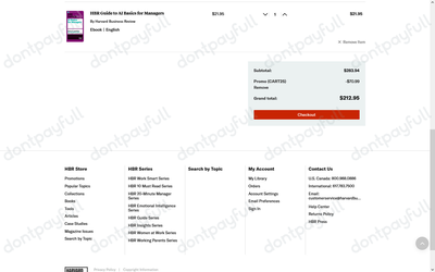 Harvard Business Review Coupons (50% Discount) 2025