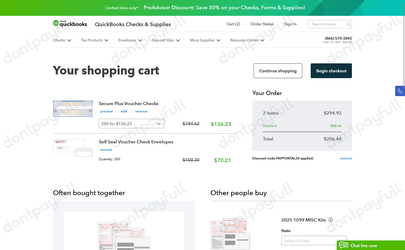 Qb Discount Code 50% Off QuickBooks Checks and Supplies Promo Codes