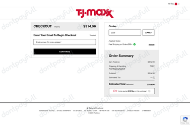 T.J. Maxx Coupon Codes - 65% Off Coupon February 2026