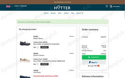 Hotter Shoes Discount Codes - 50% Off Coupon Code 2026