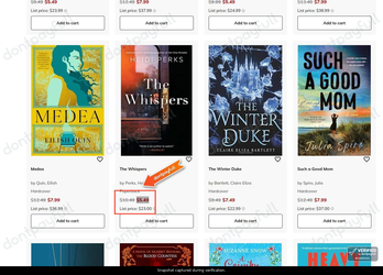 Snapshot of Book Outlet promo: 'Up to 50% Off Discount Aisle Books' - captured during verification by DontPayFull on 29-Sep-2026.