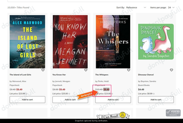 Snapshot of Book Outlet promo: 'Up to 50% Off Frugal Finds' - captured during verification by DontPayFull on 29-Sep-2026.