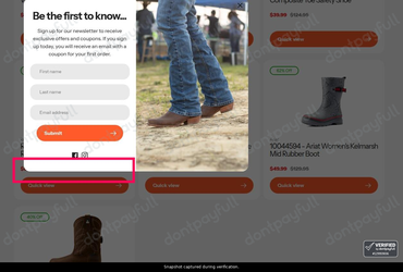 Snapshot of D & D Outfitters promo: 'Enjoy Up to $100 Off Durable Work Boots for Women' - captured during verification by DontPayFull on 02-Jul-2026.