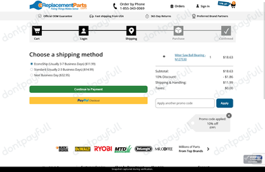 15% Off eReplacementParts Promo Codes August 2026