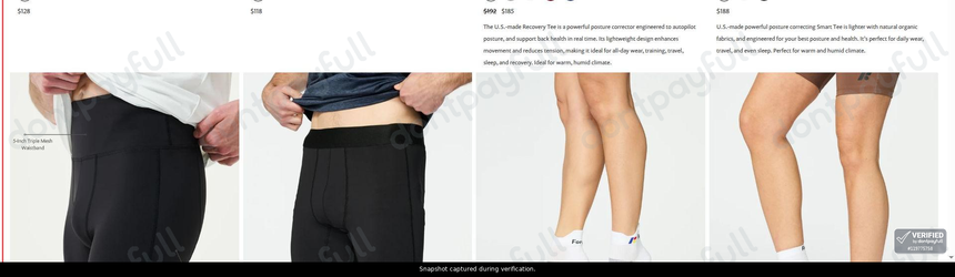 Snapshot of Forme promo: 'Enjoy Up to 80% Off Popular Men's Posture-correcting Gear' - captured during verification by DontPayFull on 19-Jun-2026.