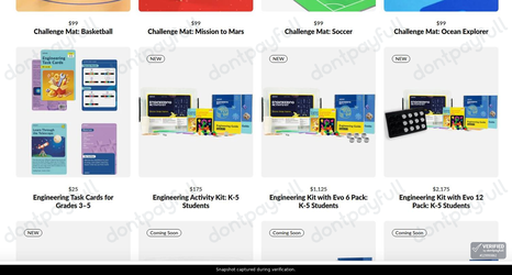 Snapshot of OZOBOT promo: 'Shop Educational Tools for Grades 3-5 Starting at $25' - captured during verification by DontPayFull on 03-Jul-2026.