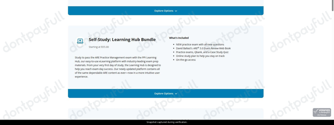 Snapshot of PPI2Pass promo: 'Are 5.0 Practice Management Study Plans from $55' - captured during verification by DontPayFull on 03-Jul-2026.