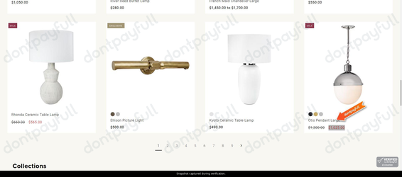 Snapshot of Regina Andrew promo: 'Enjoy Up to 15% Off Stylish Lighting' - captured during verification by DontPayFull on 29-Sep-2026.