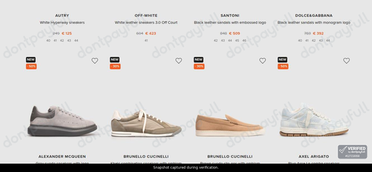 Snapshot of Symbol Fashion promo: 'Up to 50% Off Men's Designer Shoes' - captured during verification by DontPayFull on 04-Aug-2026.