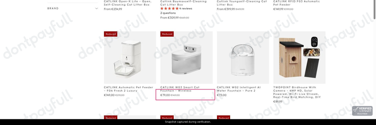 Snapshot of Twopoint promo: 'Up to 45% Off Pet Supplies' - captured during verification by DontPayFull on 07-Sep-2026.